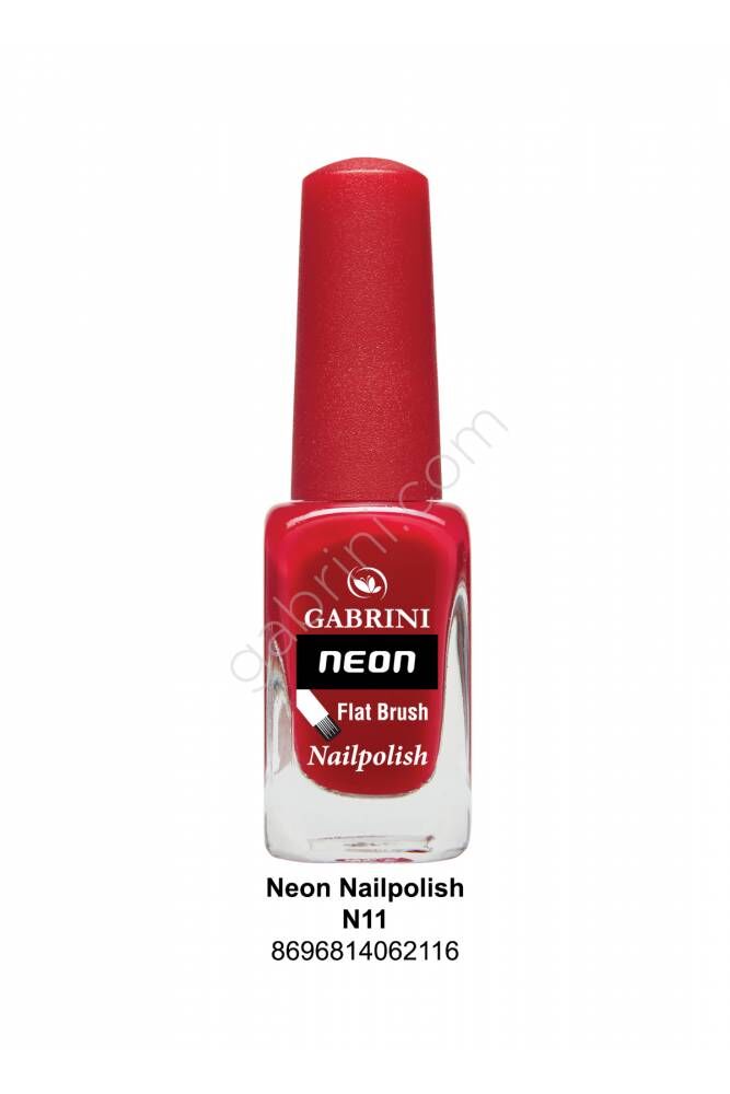 Neon Flat Brush Nail Polish - 9