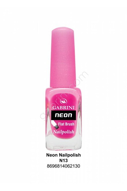 Neon Flat Brush Nail Polish - 11