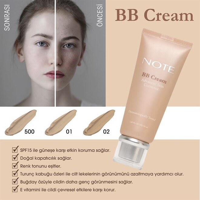 Note Bb Cream by Noonmar 35 ml - 2