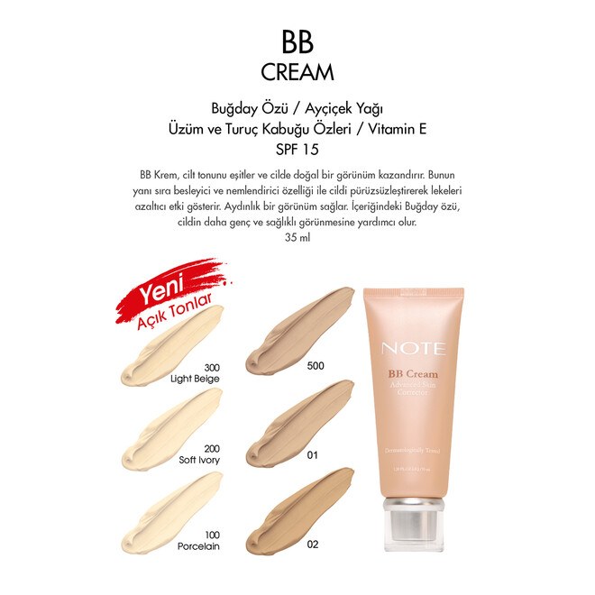Note Bb Cream by Noonmar 35 ml - 5
