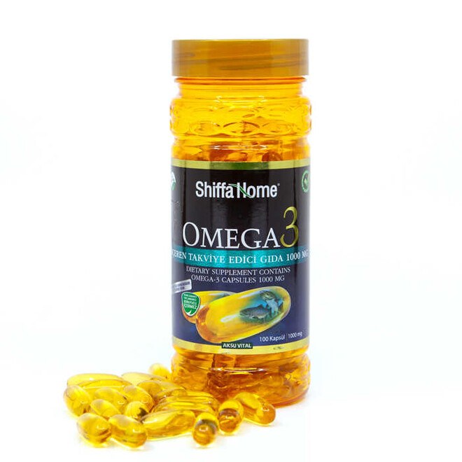 Omega 3 capsules for heart and eye health by Shiffa - 2