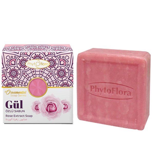 Phytoflora Natural Rose Soap for Sensitive Skin - 1