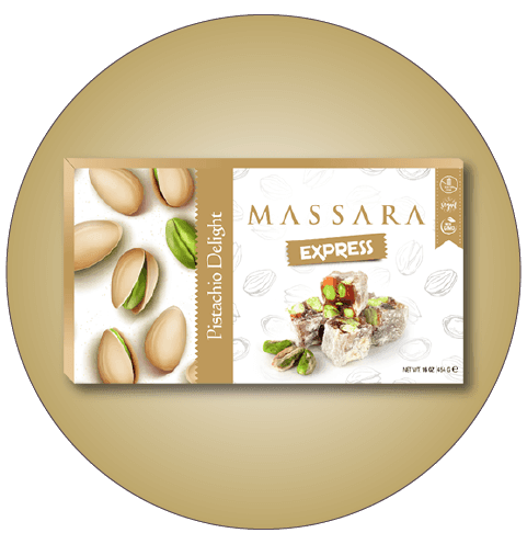Massara Express Fıstıklı Lokum | 454 gr - 2
