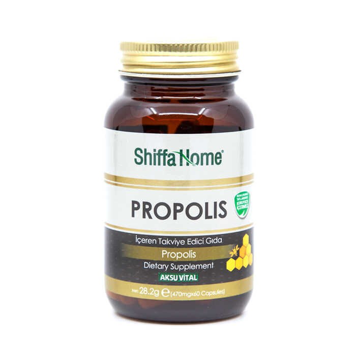 Propolis capsules for healthy body by Shiffa - 3