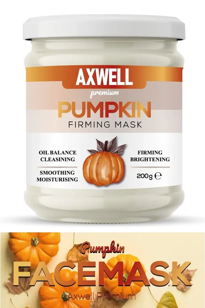Pumpkin Mask - Balkabağı Özlü, Cilt Sıkılaştırma Ve Ultra Nemlendirme Yüz Maskesi - 1