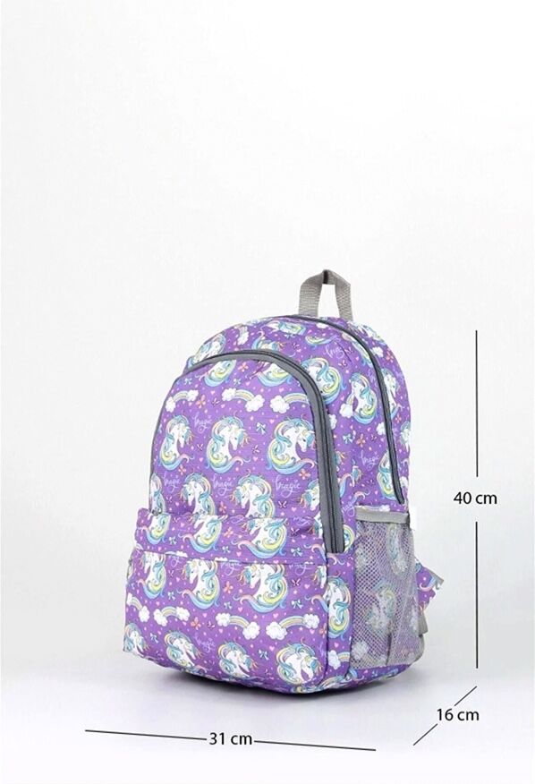 Purple Polo Backpack Set (3 Piece Set) - 3