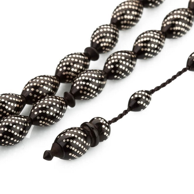 Rosary made of Kuka with a special Nightingale's eye design - 3