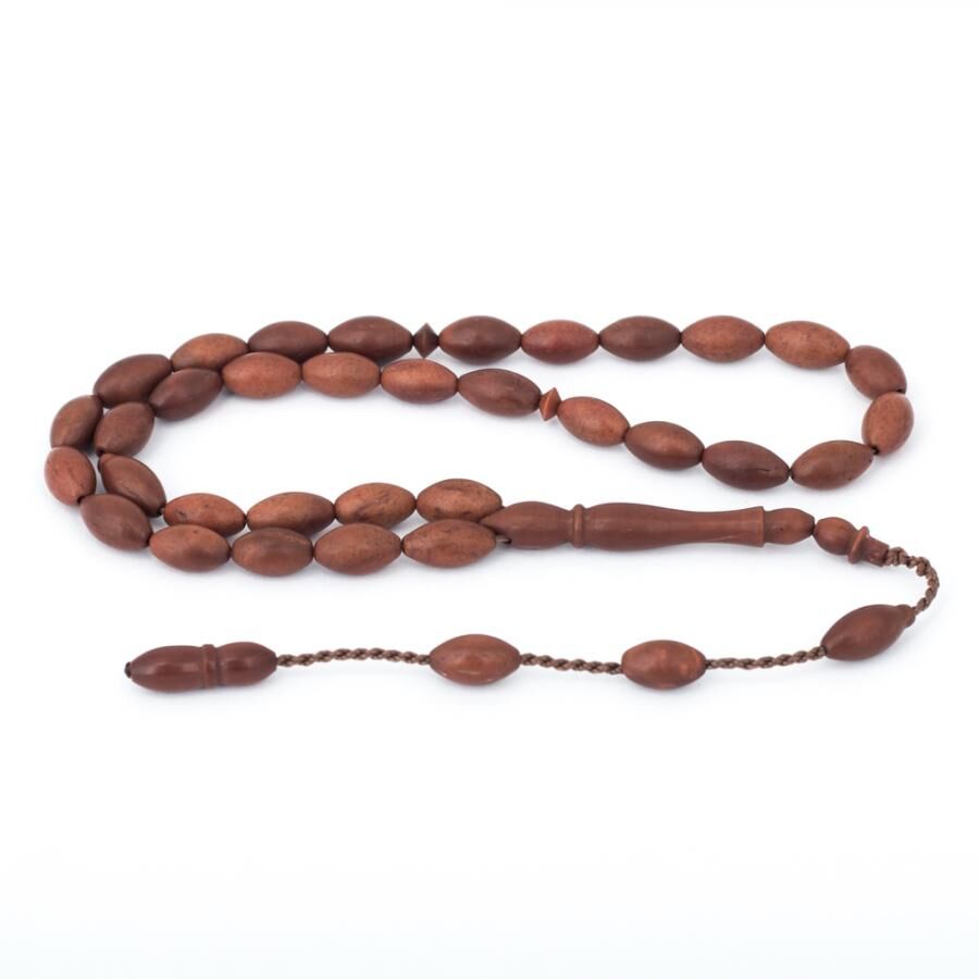 Rosary made of Kuka with beads cut into barley shape - 1
