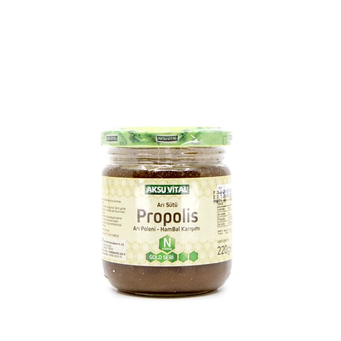 Royal jelly propolis with pollen (n) for a strong and healthy body of Aksuvital - 2