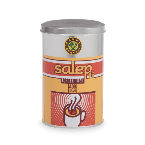 Salep(Orchis) 400 Grams Metal Box by Kahve Dunyasi - 1
