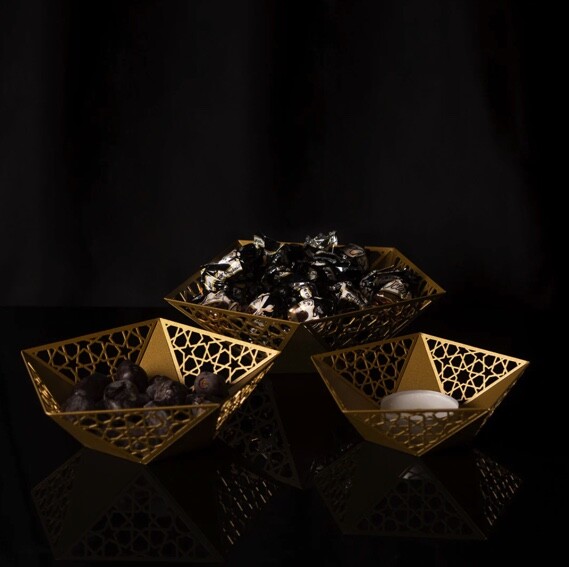 Set of 3 star shaped bowls - 1