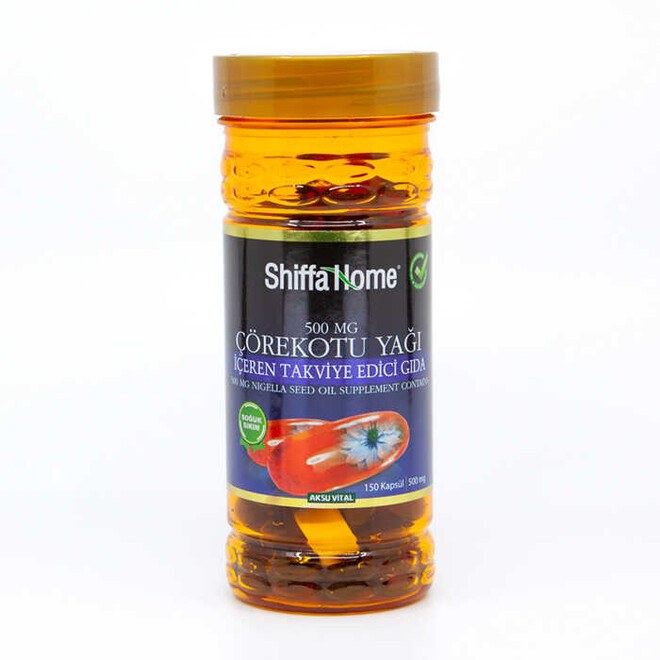 Shiffa Home Çörekotu Yağı Softjel 500 mg - 2