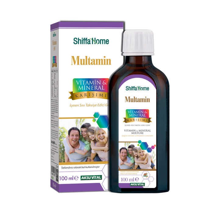 Shiffa Home Multamine syrup-a mixture of vitamins and minerals to strengthen immunity and body - 1