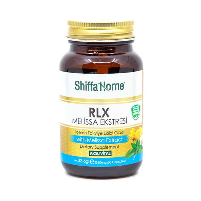 Shiffa Home Rlx Kapsül Melisa Lavanta Şerbetçi Otu İçeren Gıda Takviyesi Halsızlık Ve Stres - 1