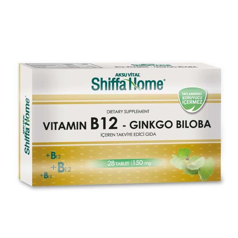Shiffa Home Vİtamİn B12-gİnkgo Bİloba Tablet - 1