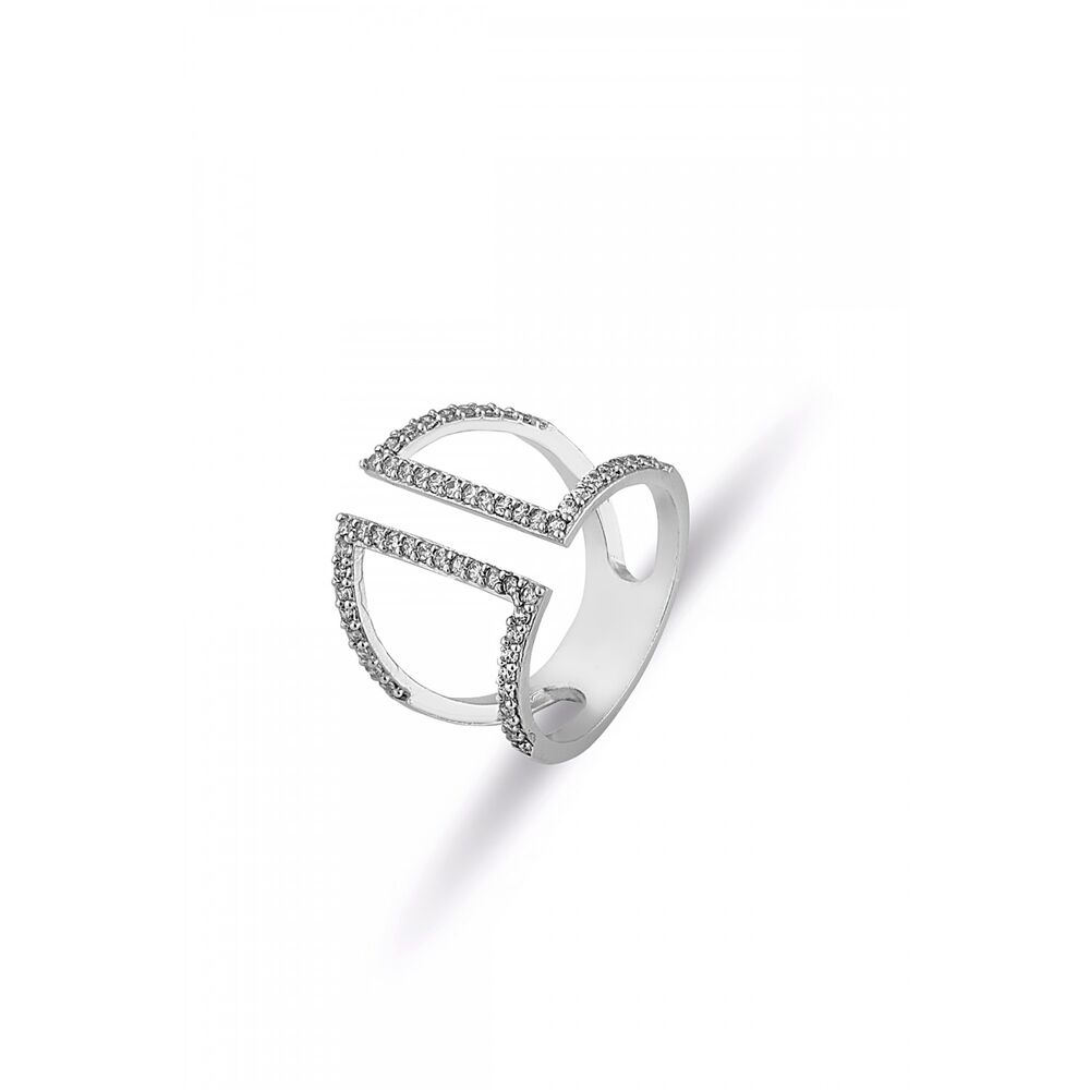 Silver plated women ring - 1