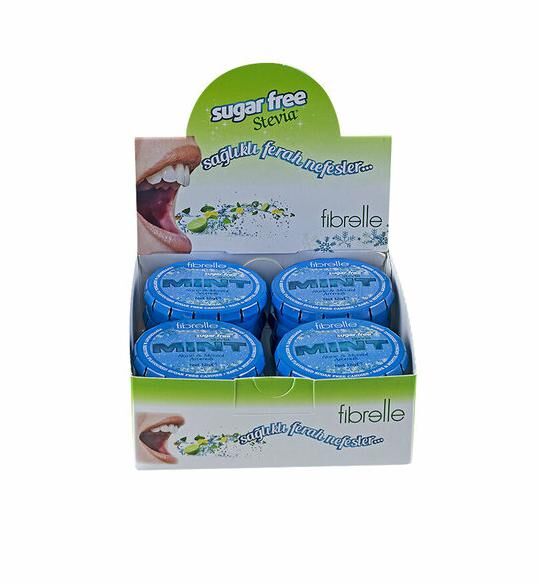 Stevia Sugar Free Mint Flavored Candies12 g 4 Piece - 1