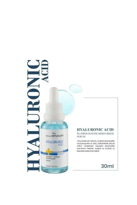 The Natural Ritualist 3'lü Cilt Bakım Serum Seti ( Hyaluronic Acid + C Vitamini + Collagen Serum ) - 4
