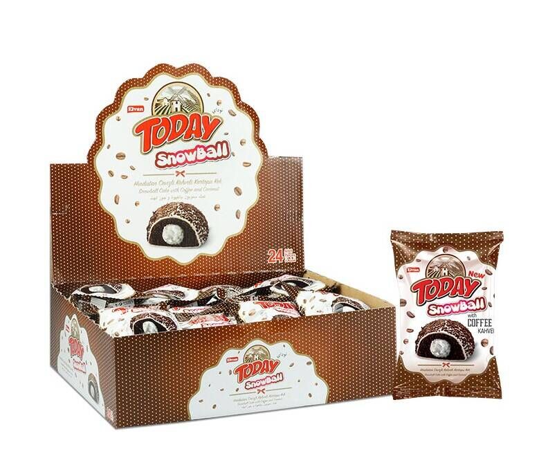 Today Snowball Cake with Coconut 50 Gr- 24 pcs - 2