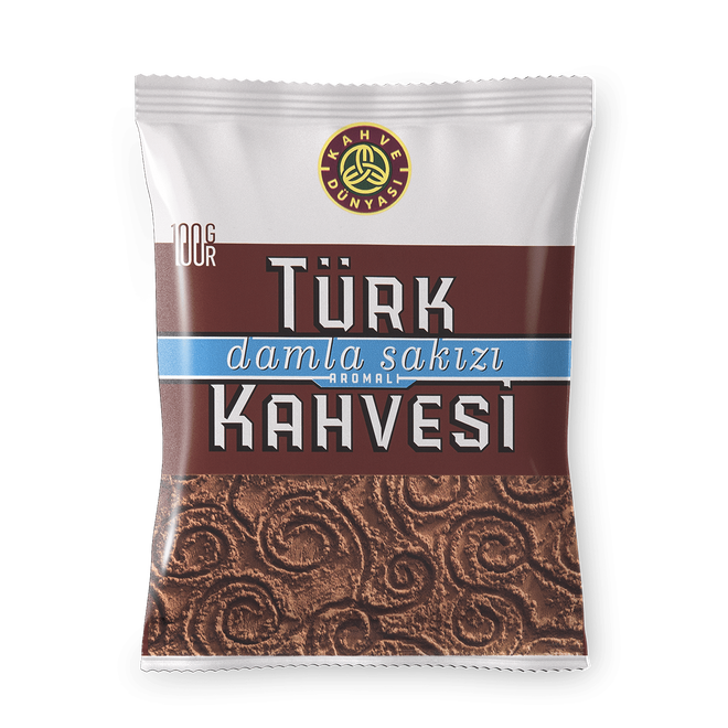 Turkish Coffee with Mastic Flavor -12 packet - 3