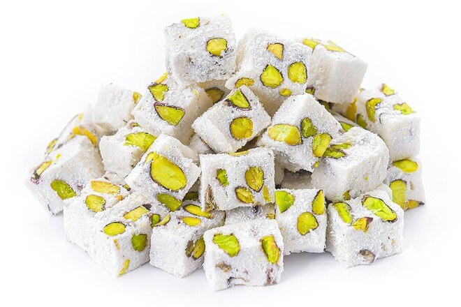 Turkish Delight Covered with Coconut - 1