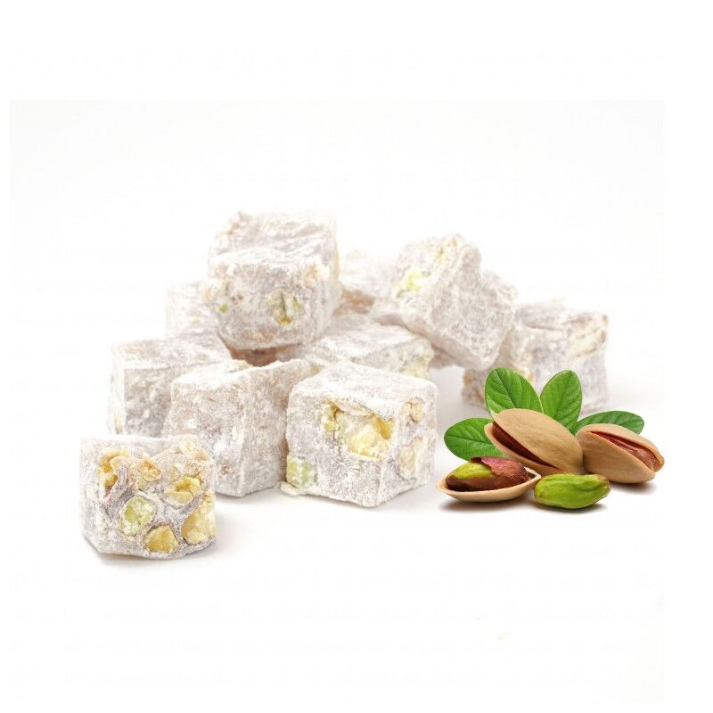 Turkish Delight with Roasted Pistachios - 454 gram - 1