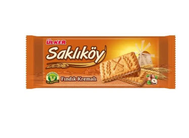 Ülker Saklıkoy Biscuits with Hazelnut Cream - 1