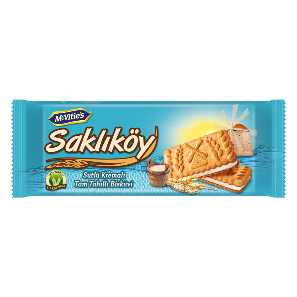 Ülker Saklıkoy Milk Cream Biscuits - 1