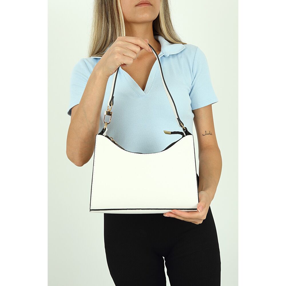 White shoulder bag for women - 1
