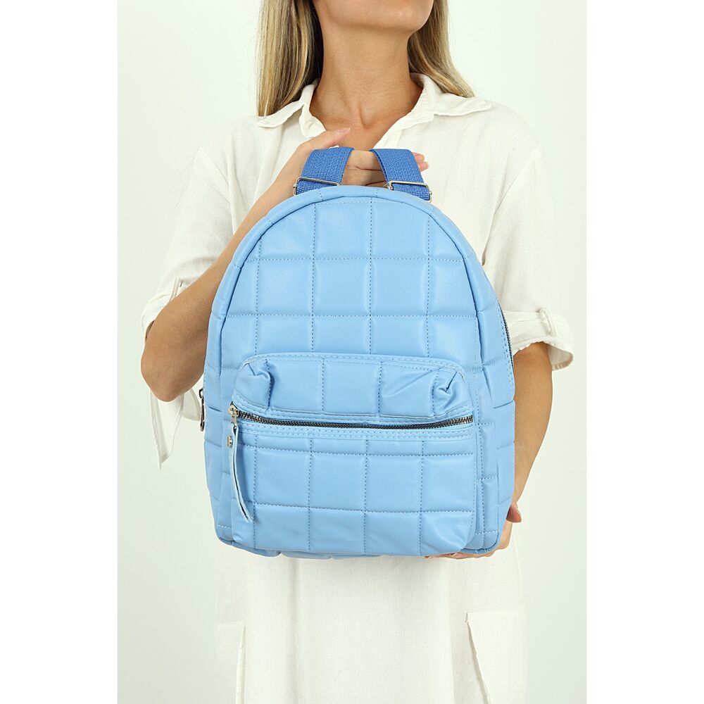 Women's Blue Backpack - 3