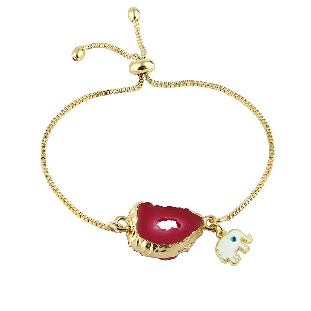 Women bracelet with a red stone - bracelets for women - 1