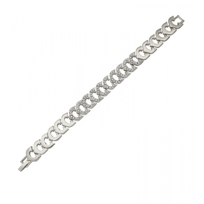 Women's bracelet with a white zircon - 2
