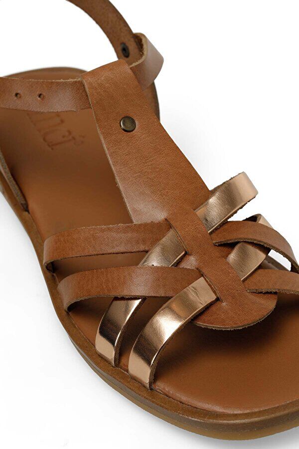 Women's brown sandals - 7