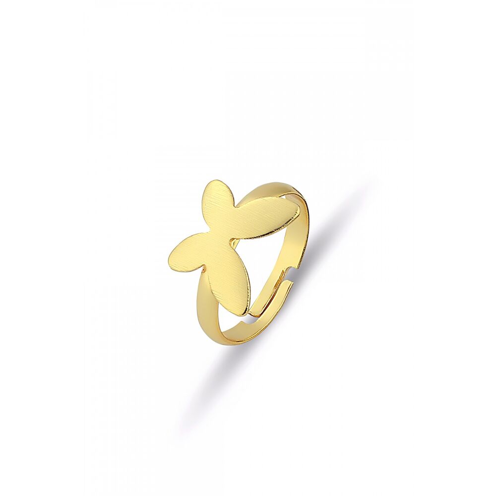 Women ring with butterfly design - 1