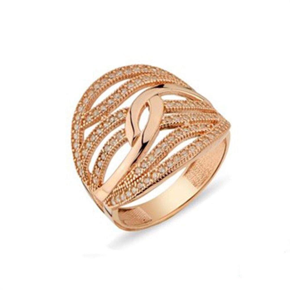 Women's Silver Ring with Striking Design - 1