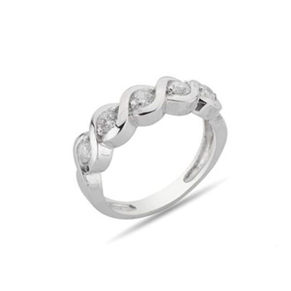 Women's Silver Ring with Wonderful Design - 1